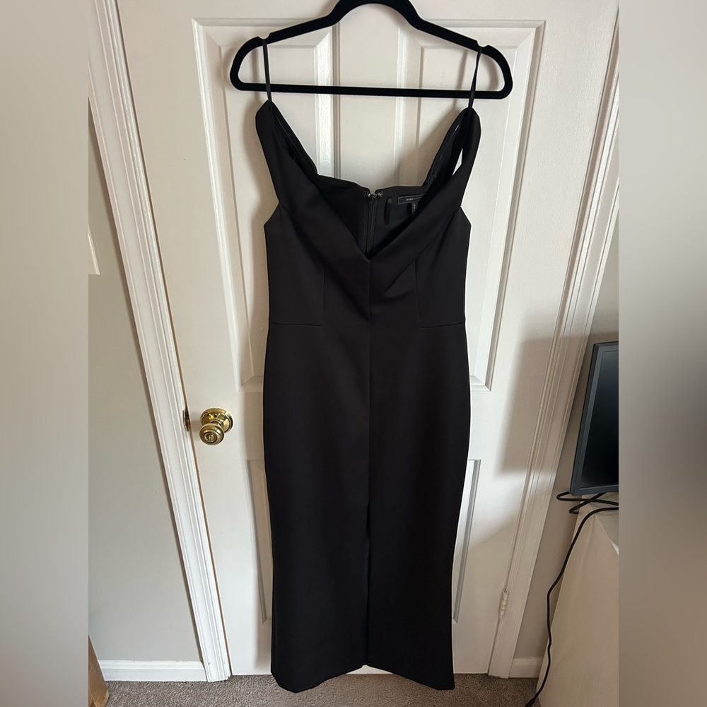 Elegant Black Off-the-shoulder Gown